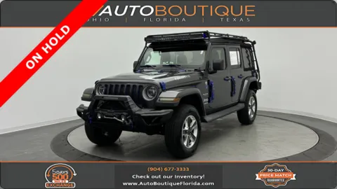 Gray 2018 Jeep Wrangler Unlimited Sahara for sale in Jacksonville, FL