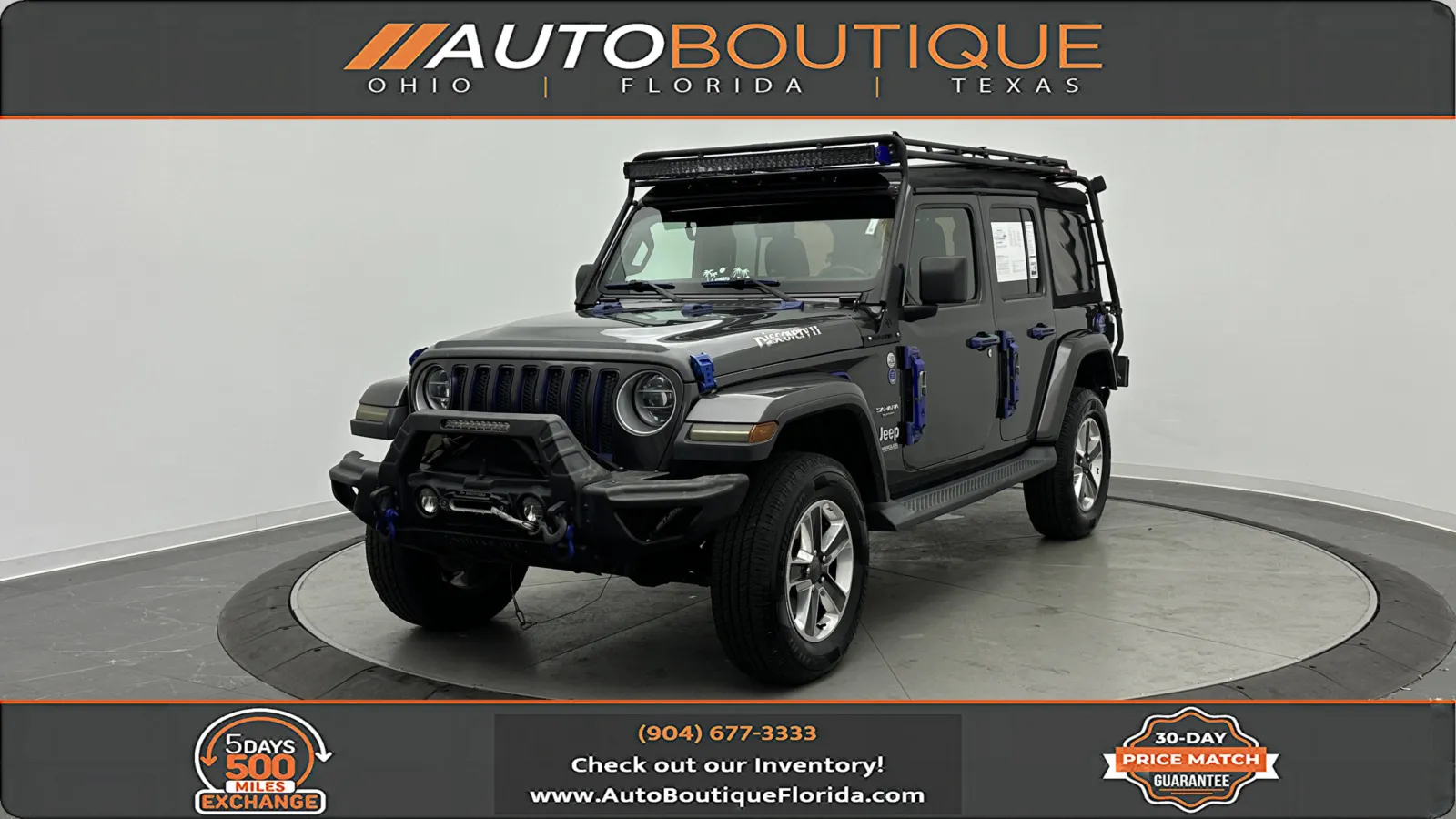 2018 Jeep Wrangler Unlimited Sahara for sale in Jacksonville, FL