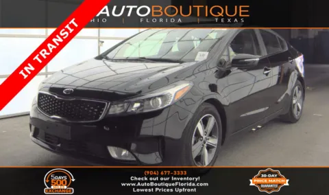 Black 2018 Kia Forte S for sale in Jacksonville, FL