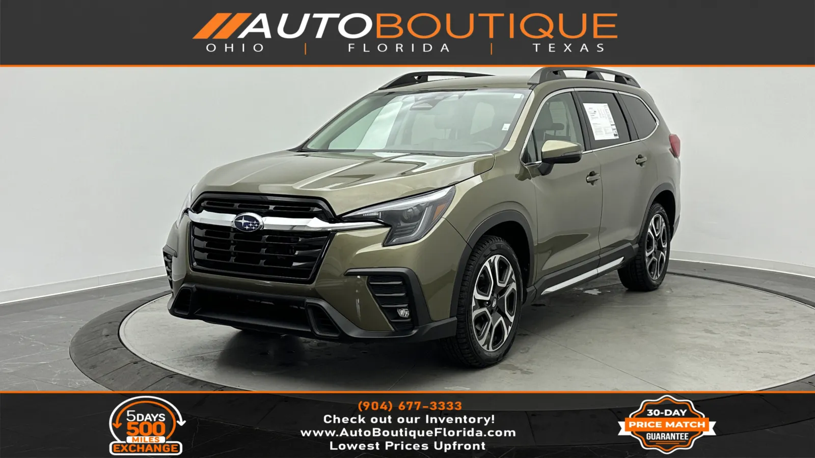 Green 2023 Subaru Ascent Limited for sale in Jacksonville, FL