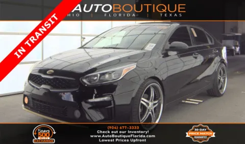 Black 2021 Kia Forte LXS for sale in Jacksonville, FL