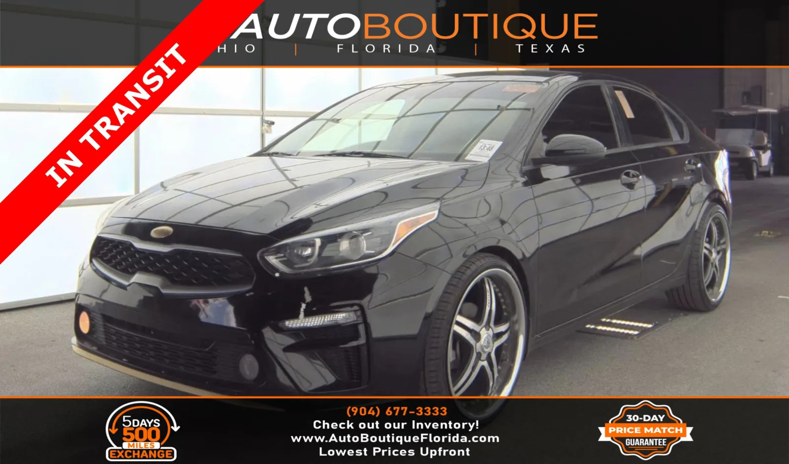 Black 2021 Kia Forte LXS for sale in Jacksonville, FL