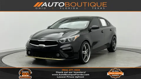 Black 2021 Kia Forte LXS for sale in Jacksonville, FL