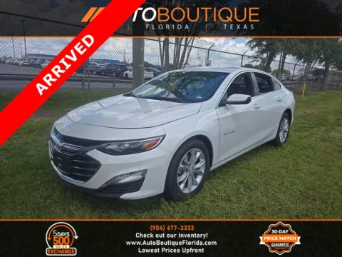 White 2025 Chevrolet Malibu LT for sale in Jacksonville, FL