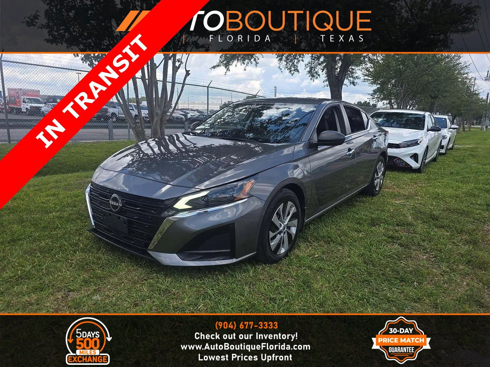 Gray 2024 Nissan Altima 2.5 S for sale in Jacksonville, FL