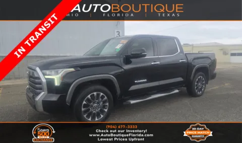 Black 2022 Toyota Tundra Limited for sale in Jacksonville, FL