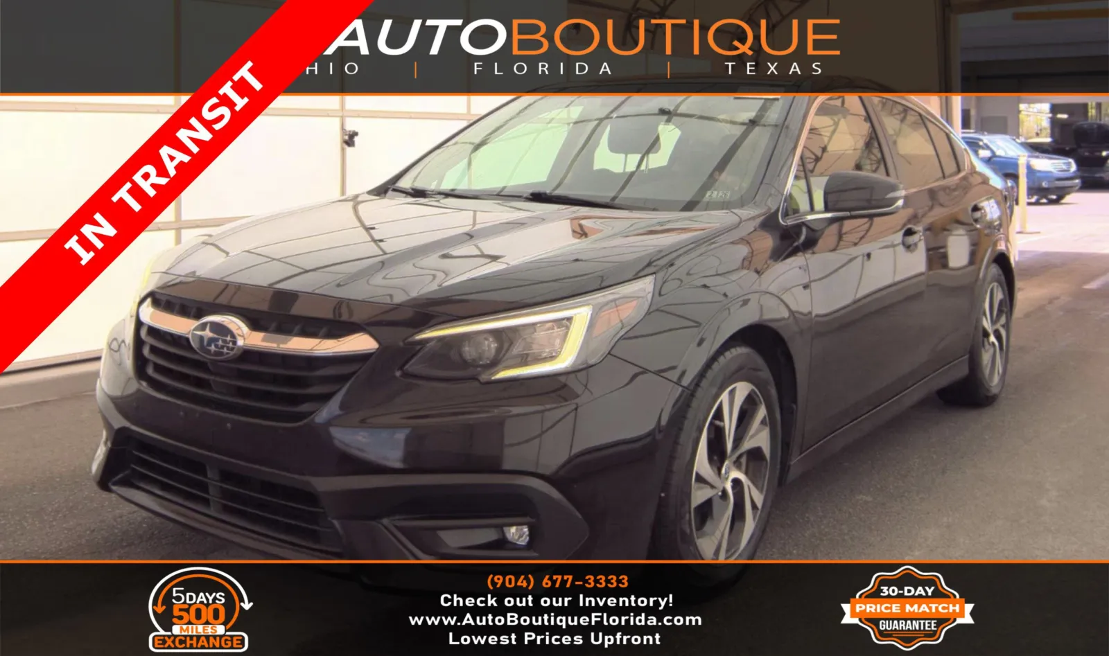 Black 2021 Subaru Legacy Premium for sale in Jacksonville, FL