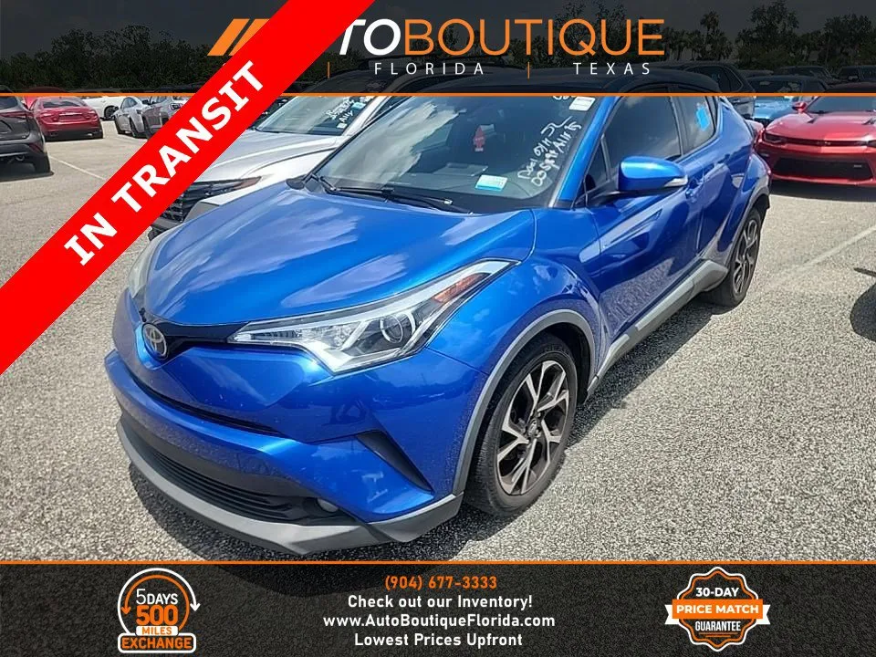 Blue 2018 Toyota C-HR XLE for sale in Jacksonville, FL