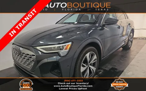 Blue 2024 Audi Q8 e-tron Premium Plus for sale in Jacksonville, FL