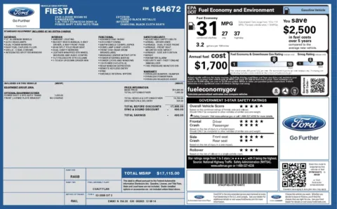 More photos of 2015 Ford Fiesta SE at Auto Boutique Florida, FL