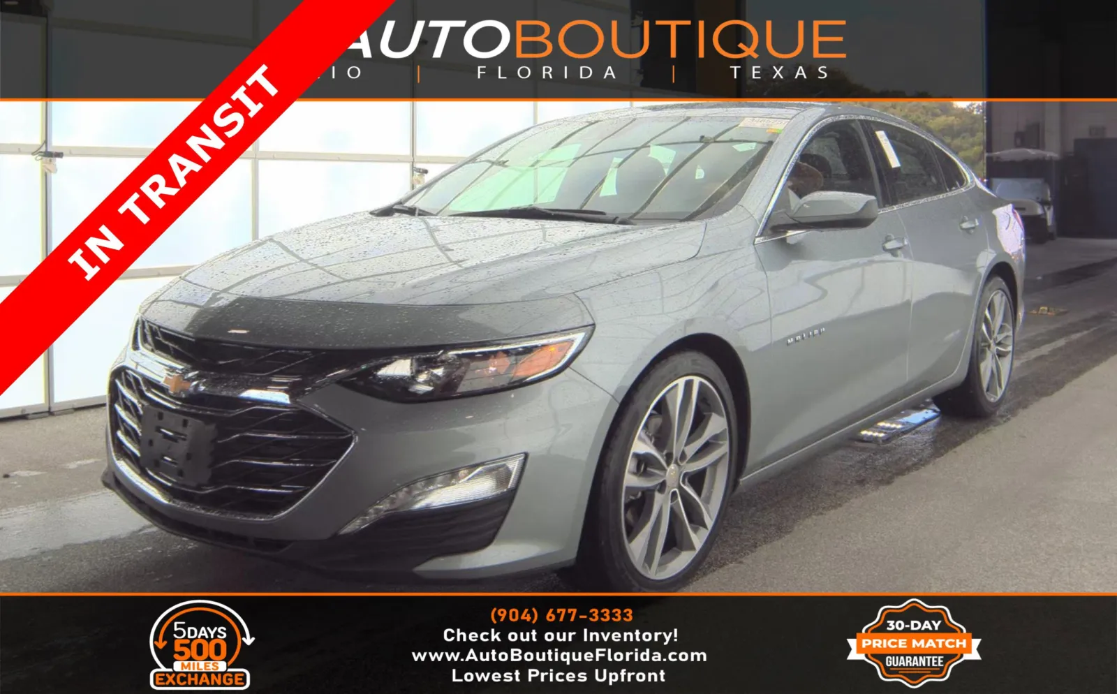 Gray 2025 Chevrolet Malibu LT for sale in Jacksonville, FL