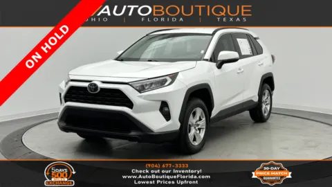 Red 2021 Toyota RAV4 XLE for sale in Jacksonville, FL
