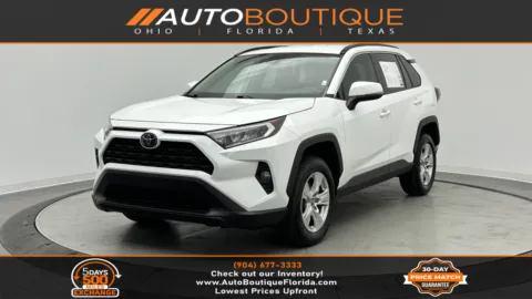 Red 2021 Toyota RAV4 XLE for sale in Jacksonville, FL