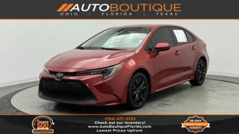 Black 2020 Toyota Corolla LE for sale in Jacksonville, FL