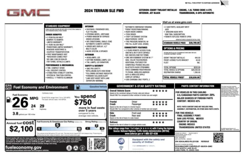 Photos of 2024 GMC Terrain SLE for sale in Jacksonville, FL at Auto Boutique Florida