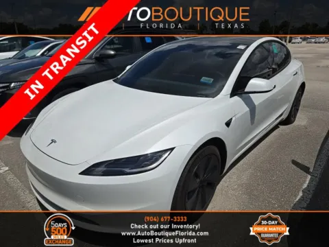 White 2025 Tesla Model 3 Long Range for sale in Jacksonville, FL