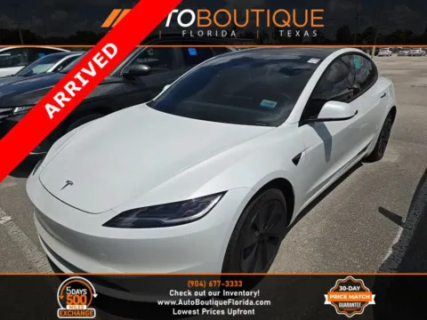 White 2025 Tesla Model 3 Long Range for sale in Jacksonville, FL