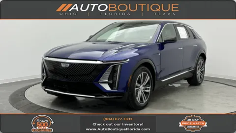 Blue 2024 Cadillac LYRIQ Luxury for sale in Jacksonville, FL