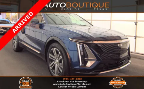 Blue 2024 Cadillac LYRIQ Luxury for sale in Jacksonville, FL