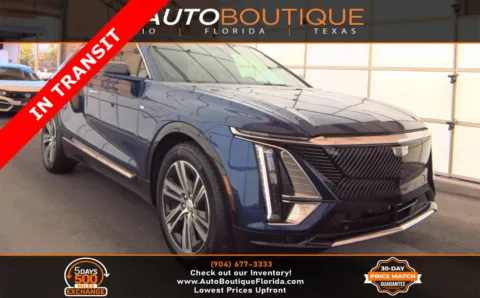 Blue 2024 Cadillac LYRIQ Luxury for sale in Jacksonville, FL