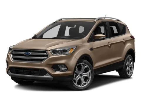 White 2018 Ford Escape Titanium for sale in Jacksonville, FL