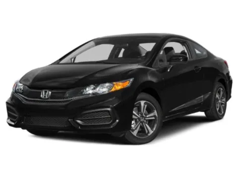 Silver 2015 Honda Civic Coupe EX for sale in Jacksonville, FL