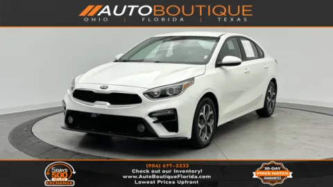 White 2021 Kia Forte LXS for sale in Jacksonville, FL