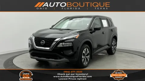 Black 2023 Nissan Rogue SV for sale in Jacksonville, FL