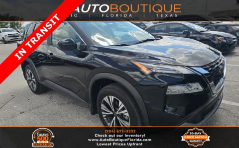 Black 2023 Nissan Rogue SV for sale in Jacksonville, FL