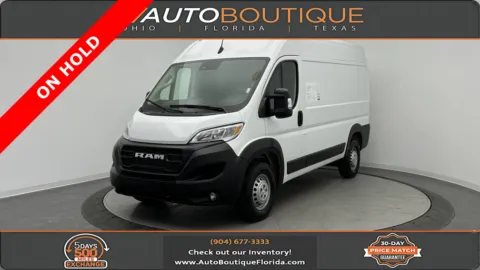White 2025 Ram ProMaster Cargo Van Tradesman for sale in Jacksonville, FL