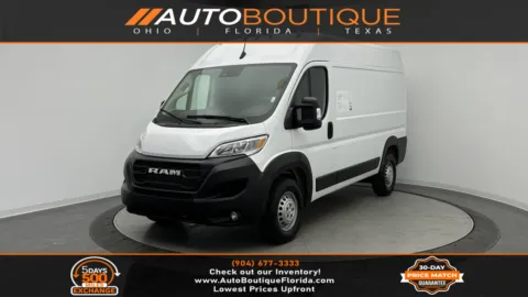 White 2025 Ram ProMaster Cargo Van Tradesman for sale in Jacksonville, FL