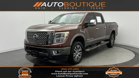 Orange 2016 Nissan Titan XD Platinum Reserve for sale in Jacksonville, FL