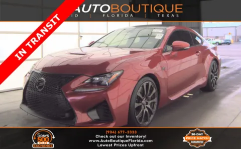 Red 2015 Lexus RC F PREMIUM for sale in Jacksonville, FL