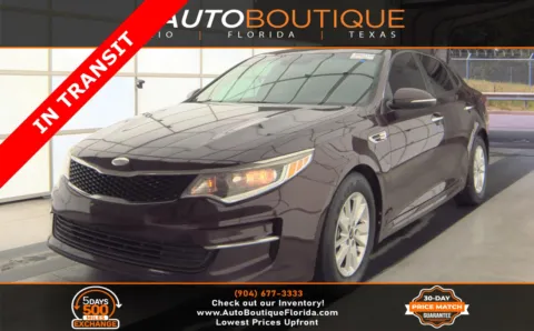 Red 2017 Kia Optima LX for sale in Jacksonville, FL