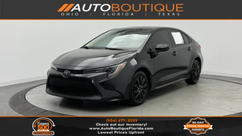 Black 2022 Toyota Corolla LE for sale in Jacksonville, FL