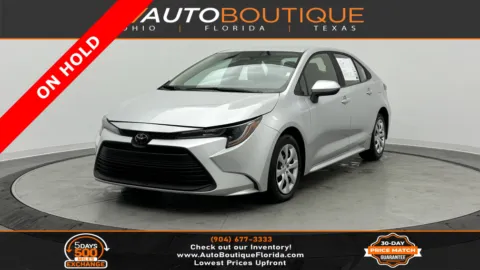 Silver 2023 Toyota Corolla LE for sale in Jacksonville, FL