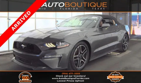 Gray 2019 Ford Mustang EcoBoost Premium for sale in Jacksonville, FL
