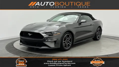 Gray 2019 Ford Mustang EcoBoost Premium for sale in Jacksonville, FL