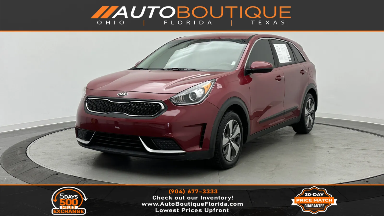 2017 Kia Niro FE for sale in Jacksonville, FL