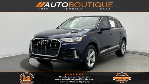 Blue 2022 Audi Q7 Premium for sale in Jacksonville, FL