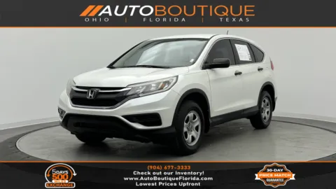White 2015 Honda CR-V LX for sale in Jacksonville, FL