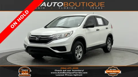 White 2015 Honda CR-V LX for sale in Jacksonville, FL