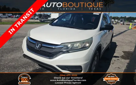 White 2015 Honda CR-V LX for sale in Jacksonville, FL