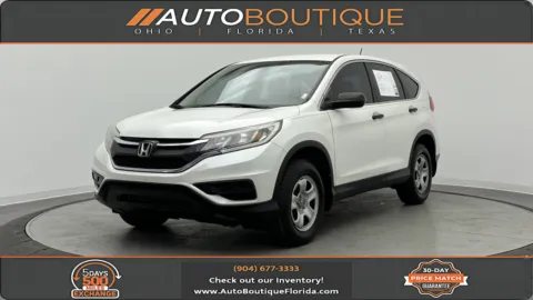 White 2015 Honda CR-V LX for sale in Jacksonville, FL