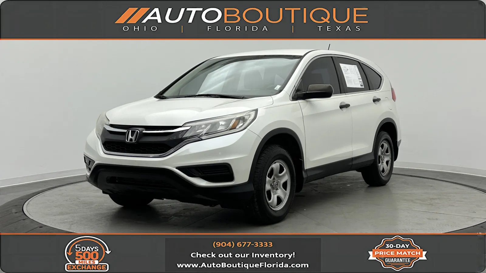 2015 Honda CR-V LX for sale in Jacksonville, FL