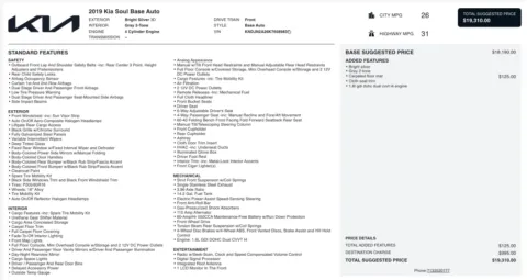 Photos of 2019 Kia Soul for sale in Jacksonville, FL at Auto Boutique Florida