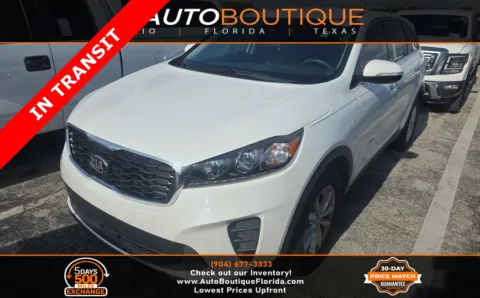 White 2019 Kia Sorento LX V6 for sale in Jacksonville, FL