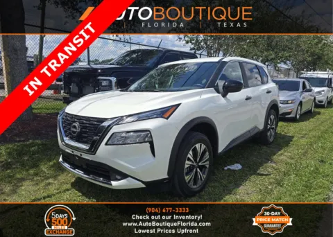 White 2023 Nissan Rogue S for sale in Jacksonville, FL
