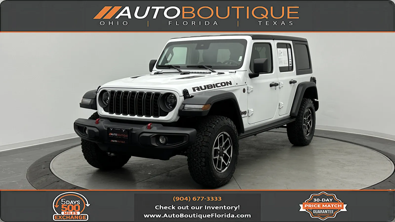 2025 Jeep Wrangler Rubicon for sale in Jacksonville, FL