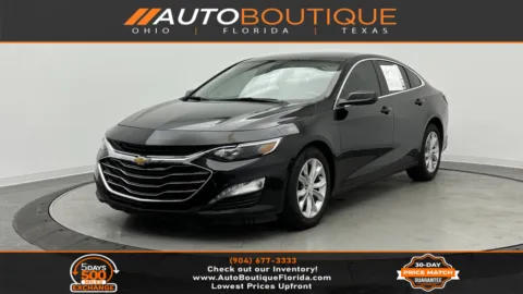 Black 2020 Chevrolet Malibu LT for sale in Jacksonville, FL